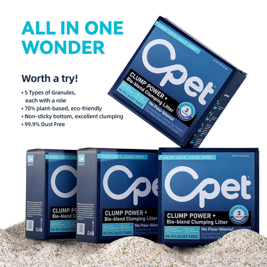 OPET Bio-blend Clumping Cat Litter
