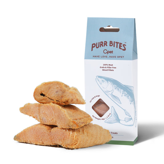 OPET Freeze Dried Pet Food, Freeze Dried Salmon, 40g