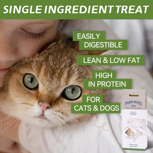 OPET Freeze Dried Pet Food, Freeze Dried Cod, 40g