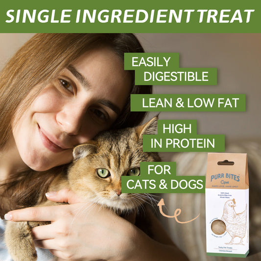 OPET Freeze Dried Pet Food, Freeze Dried Chicken Breast Sliced Fillet, 42g