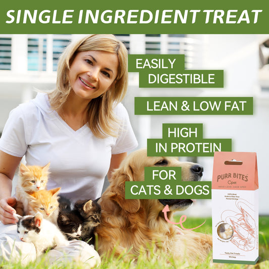 OPET Freeze Dried Pet Food, Freeze Dried Shrimp, 12g