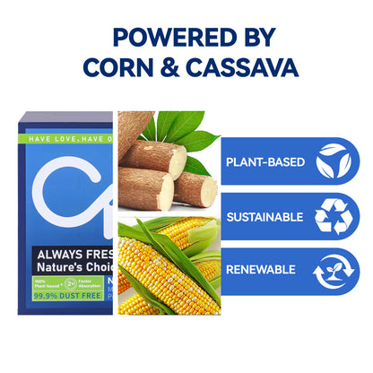 Corn & Cassava Cat Litter 16LB x 1 Box (7.3KG)