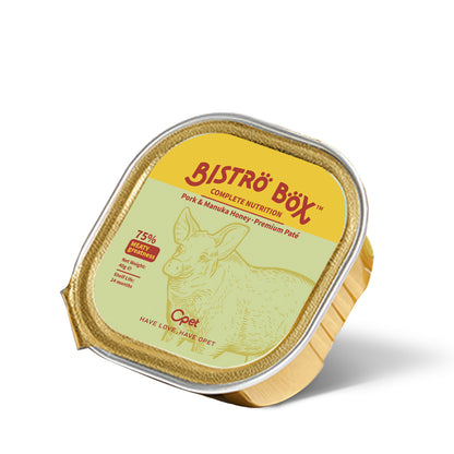 OPET Premium Pate & Smooth Mousse Bistro Box for Cats 40g*4