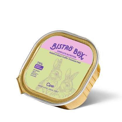 OPET Premium Pate & Smooth Mousse Bistro Box for Cats 40g*4