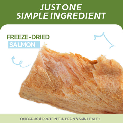 OPET Freeze Dried Pet Food, Freeze Dried Salmon, 40g